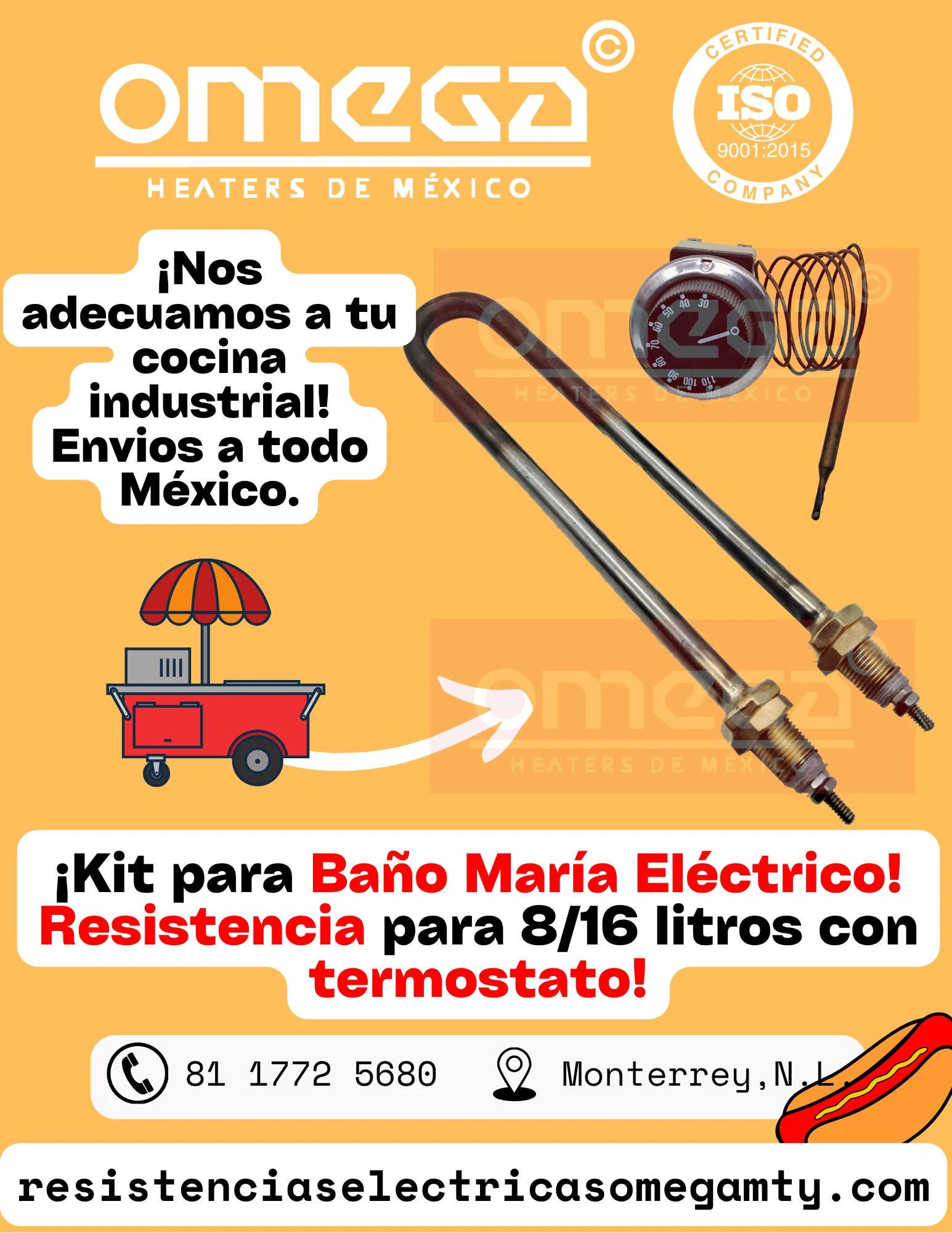 Resistencia para Baño María