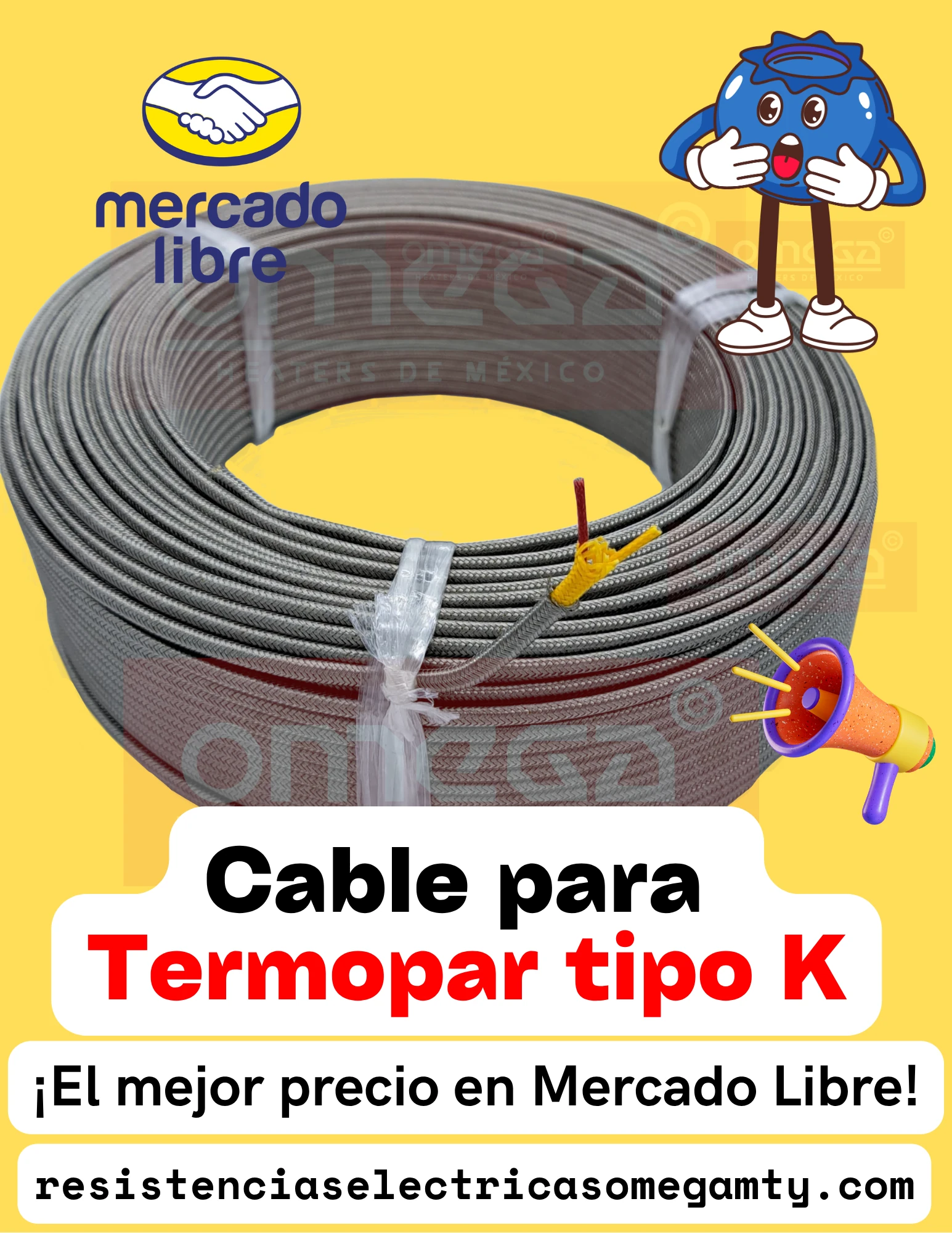 Cable para termopar